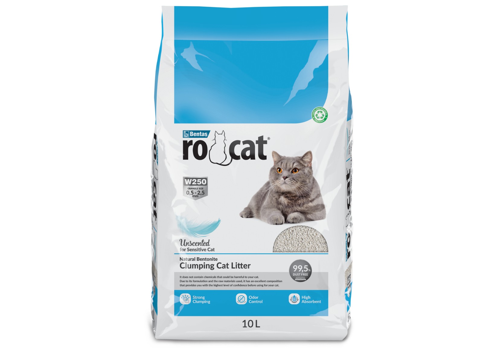 Песок за мачка ROCAT 10l